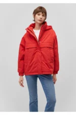 کاپشن کلاهدار زنانه ماوی اورجینال Red Jacket MAVI