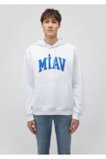 هودی کلاهدار مردانه ماوی اورجینال mavi Hooded Sweatshirt