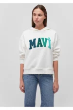 هودی کلاهدار زنانه ماوی اورجینالmavi Sweatshirt