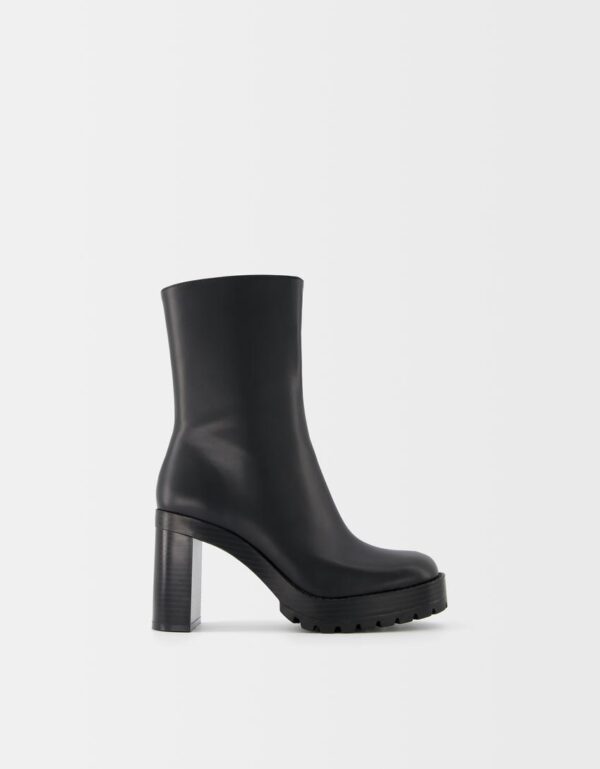 نیمبوت پاشنه بلند زنانه برشکا BERSHKA High heeled ankle boots